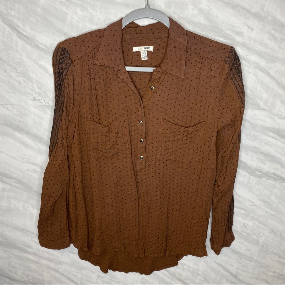 Amuse Society Tunic Top Small